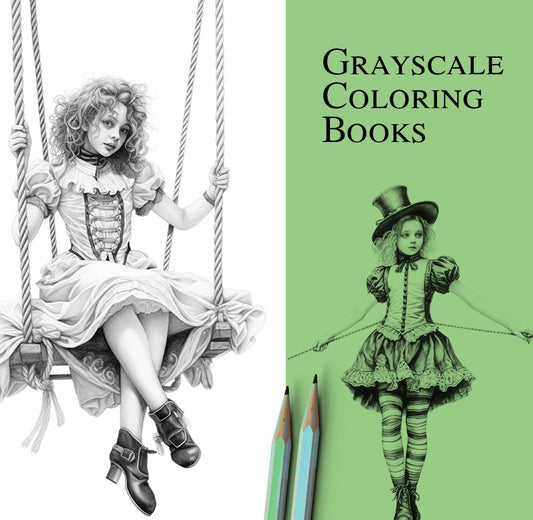 The Serenity of Grayscale Coloring Books - Monsoon Publishing USA