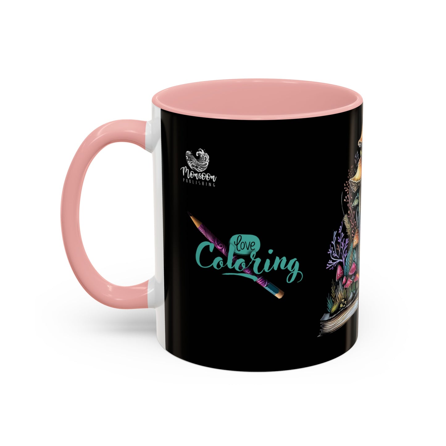 fairy house coloring book gift coffee mug colorista monsoon publishing