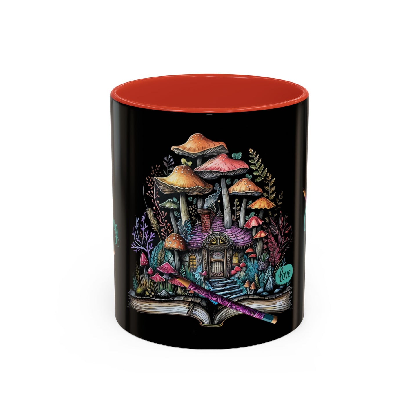 fairy house coloring book gift coffee mug colorista monsoon publishing