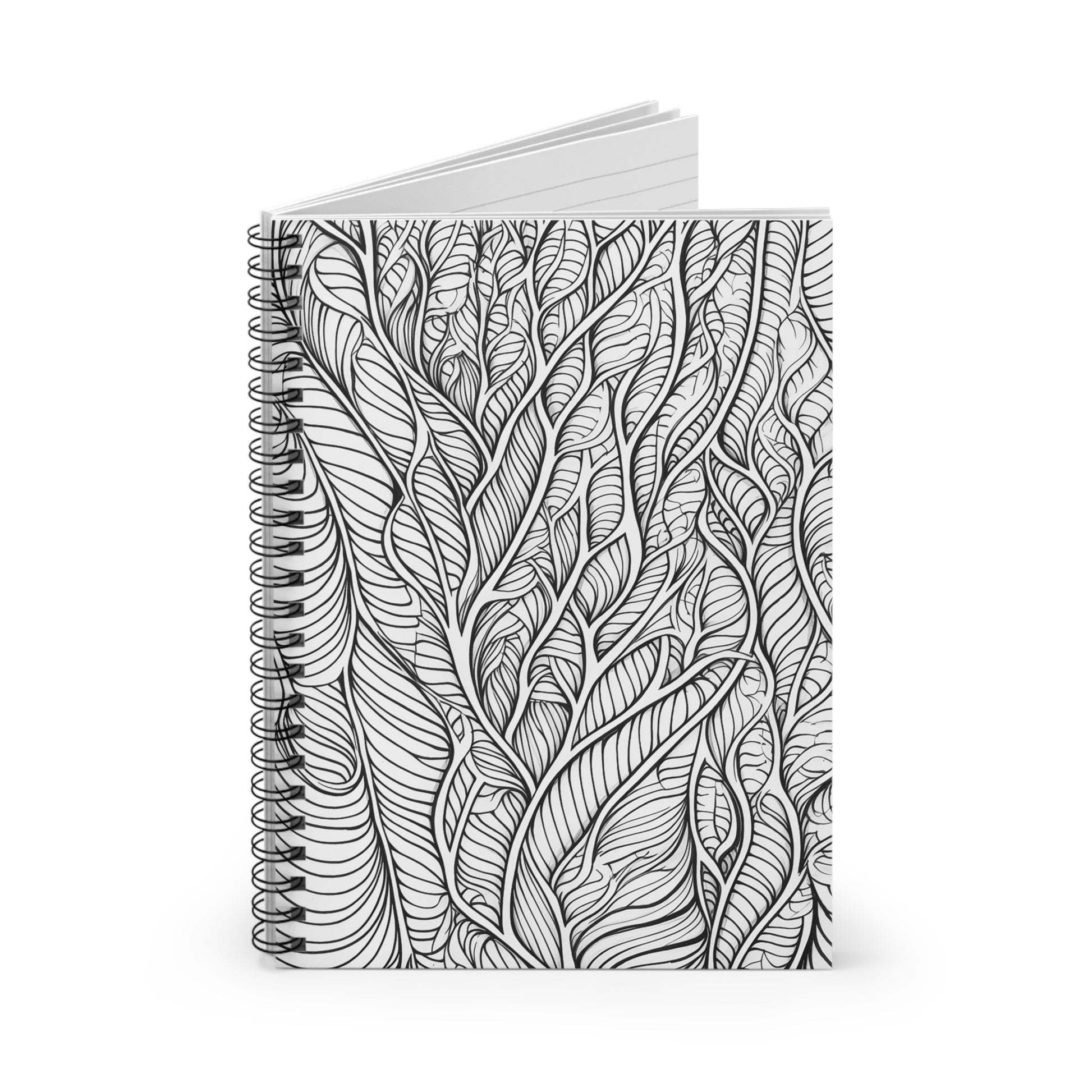 zentangle colorable spiral notebook monsoon publishing