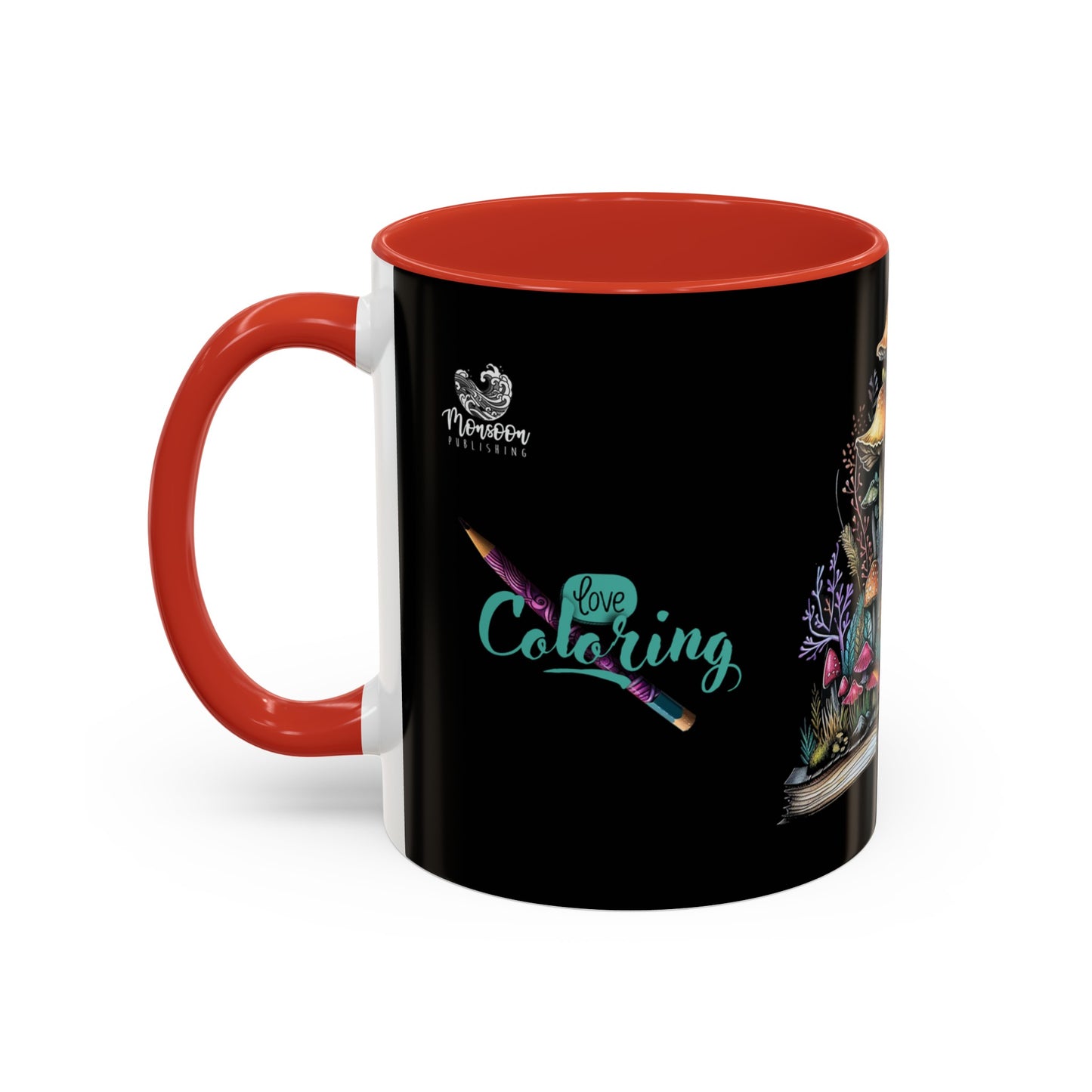 fairy house coloring book gift coffee mug colorista monsoon publishing