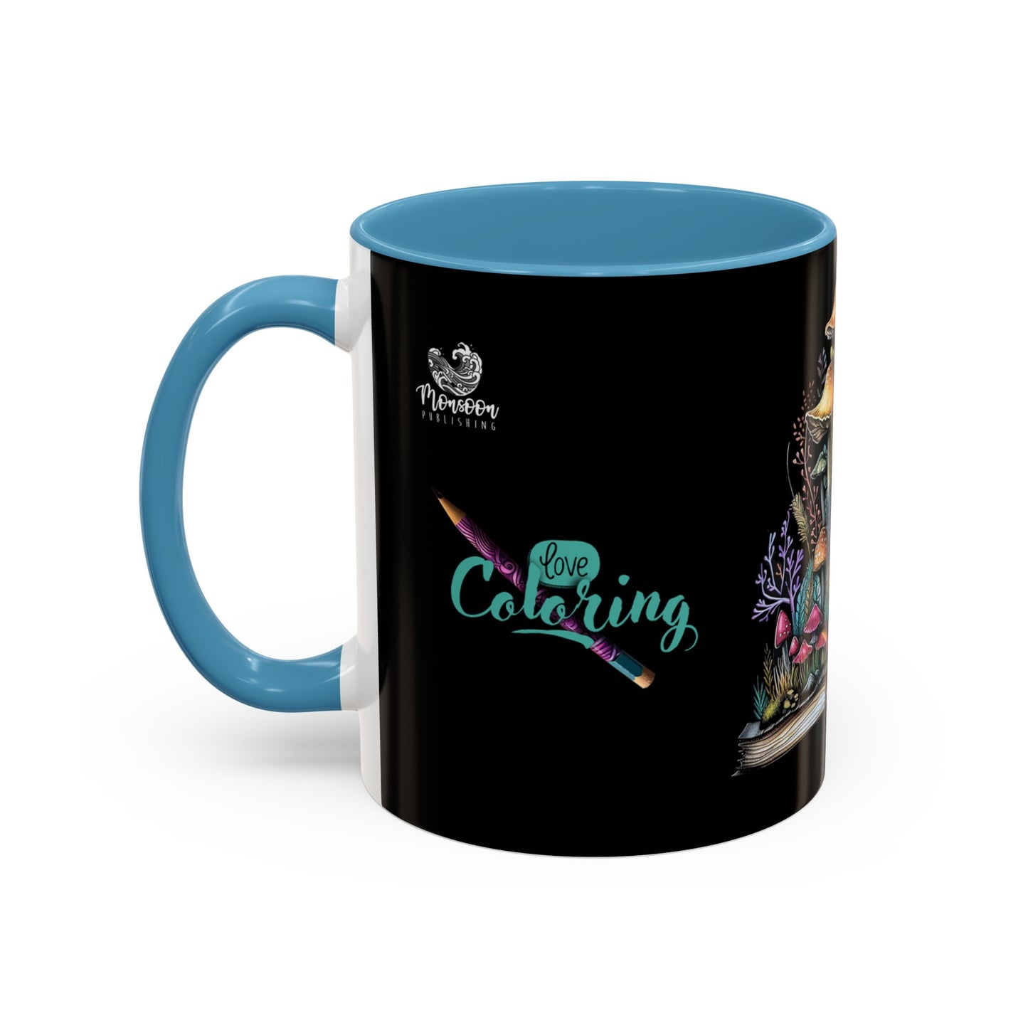 fairy house coloring book gift coffee mug colorista monsoon publishing