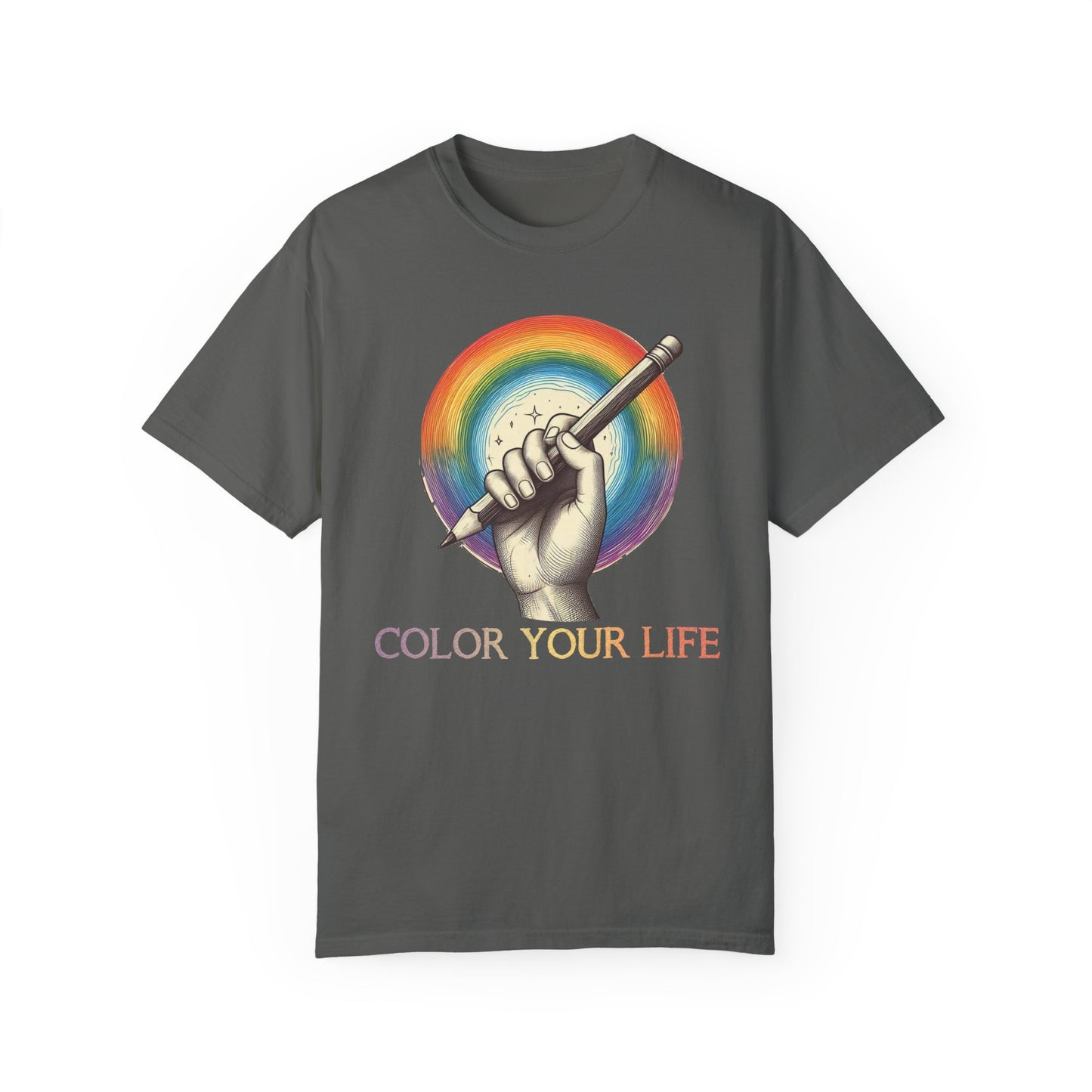Color your Life Coloring T-Shirt