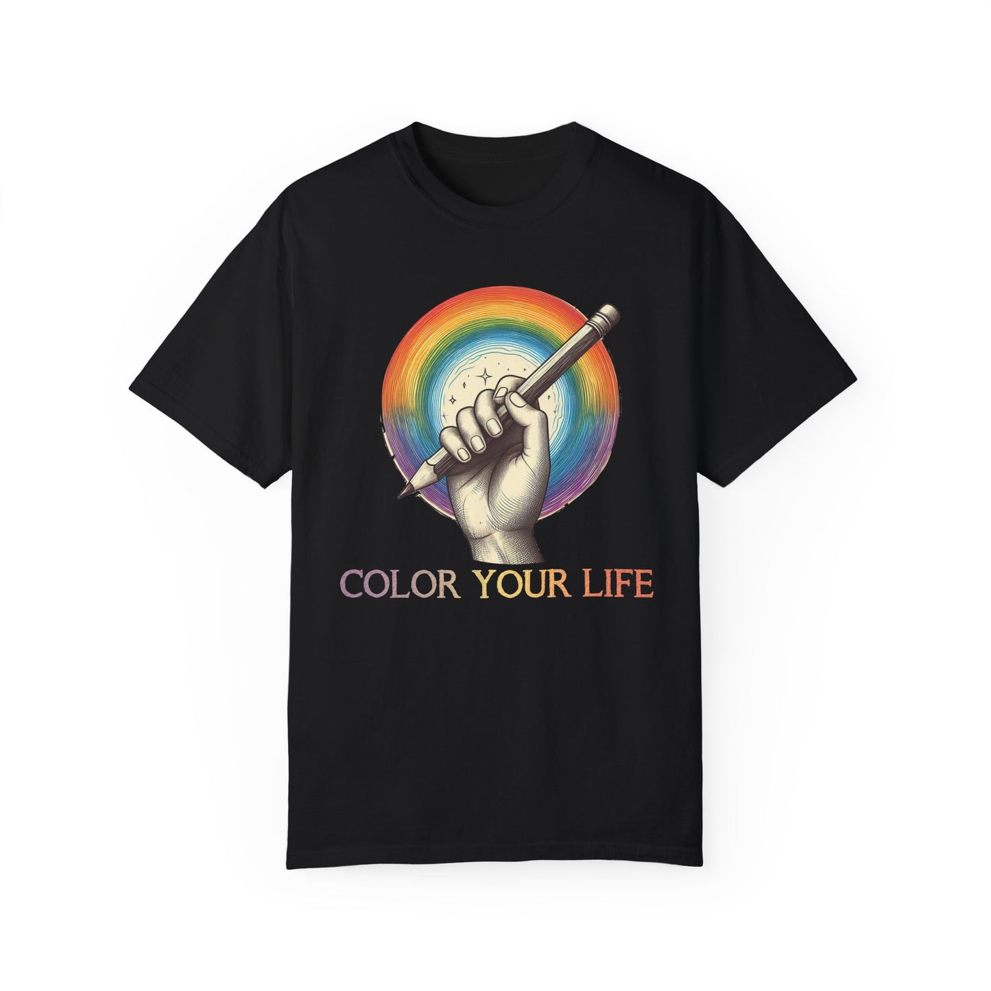 Color your Life Coloring T-Shirt