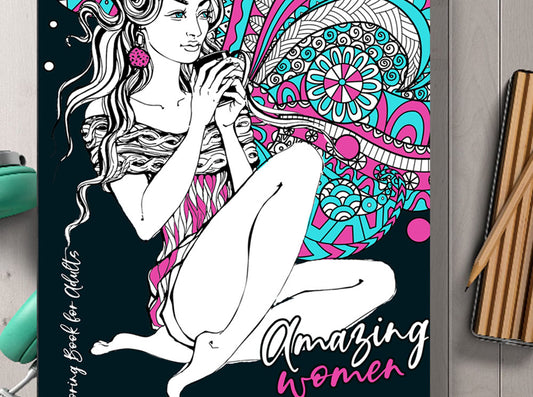 Amazing Women Coloring Book (Digital)
