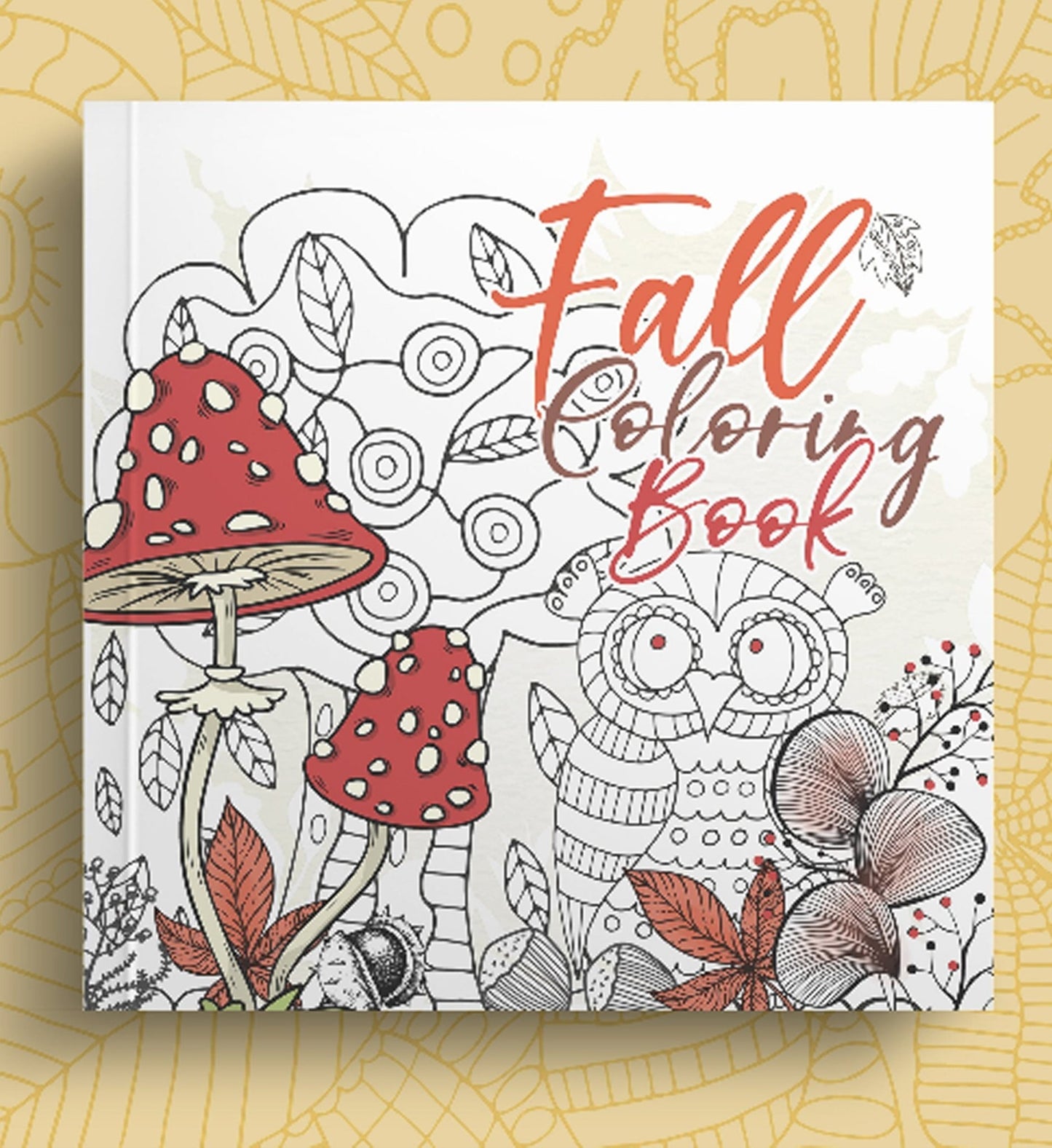 Autumn Coloring Book for Adults 2 (Printbook) - Monsoon Publishing USA