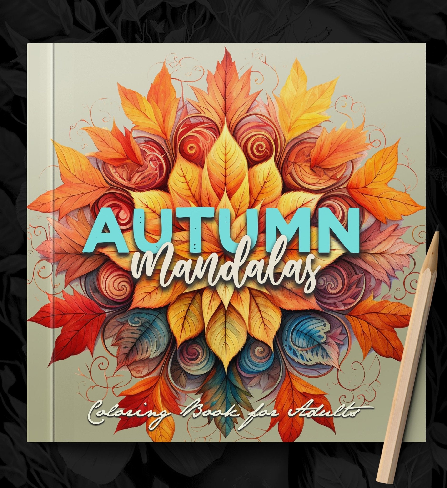 Autumn Mandalas Coloring Book for Adults (Printbook) - Monsoon Publishing USA