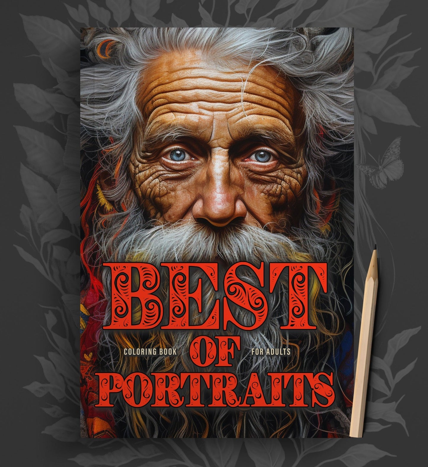 Best of Portraits Coloring Book (Printbook) - Monsoon Publishing USA