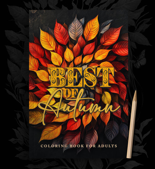 Best of Autumn Coloring Book (Printbook)