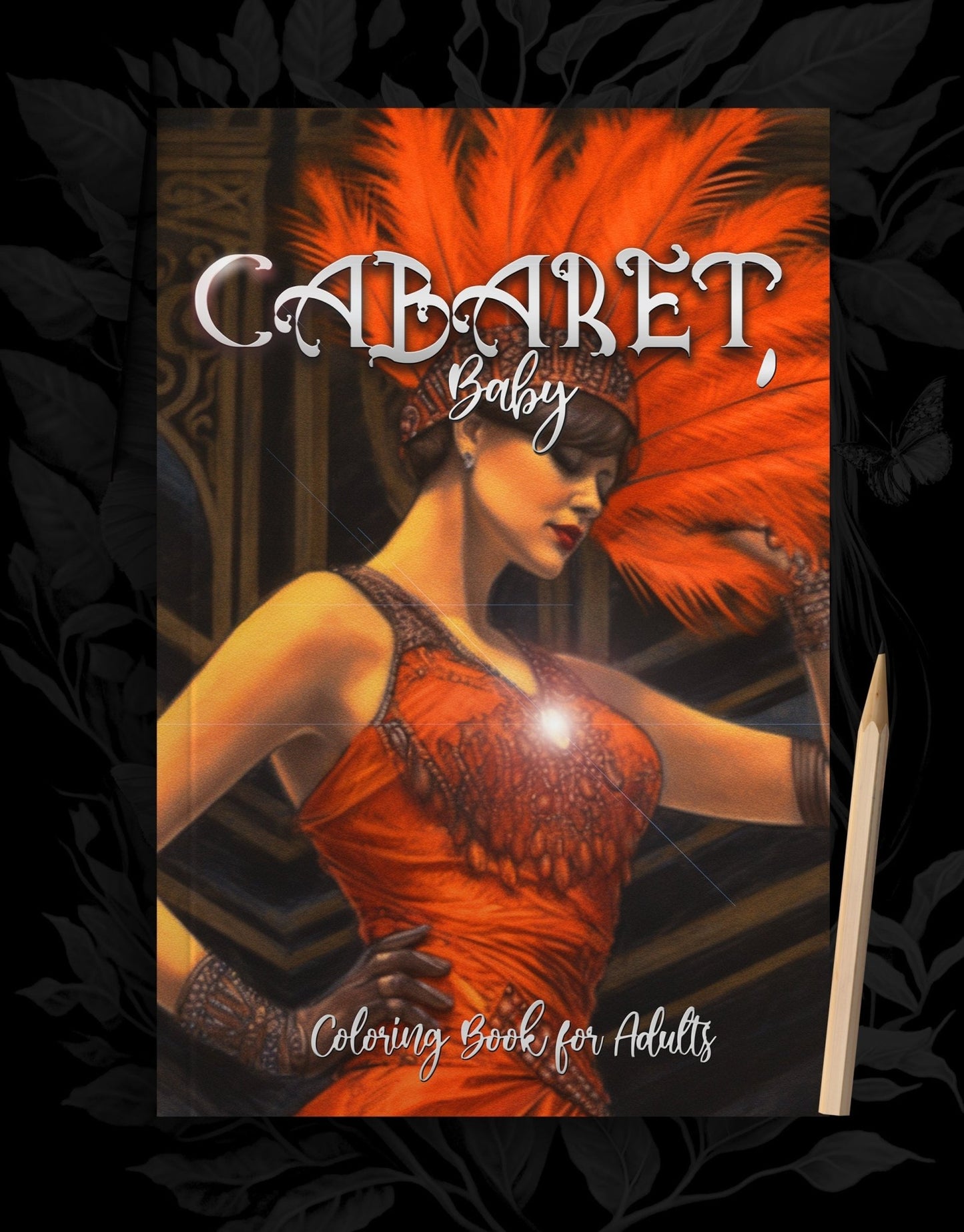 Cabaret Coloring Book Grayscale (Digital) - Monsoon Publishing USA