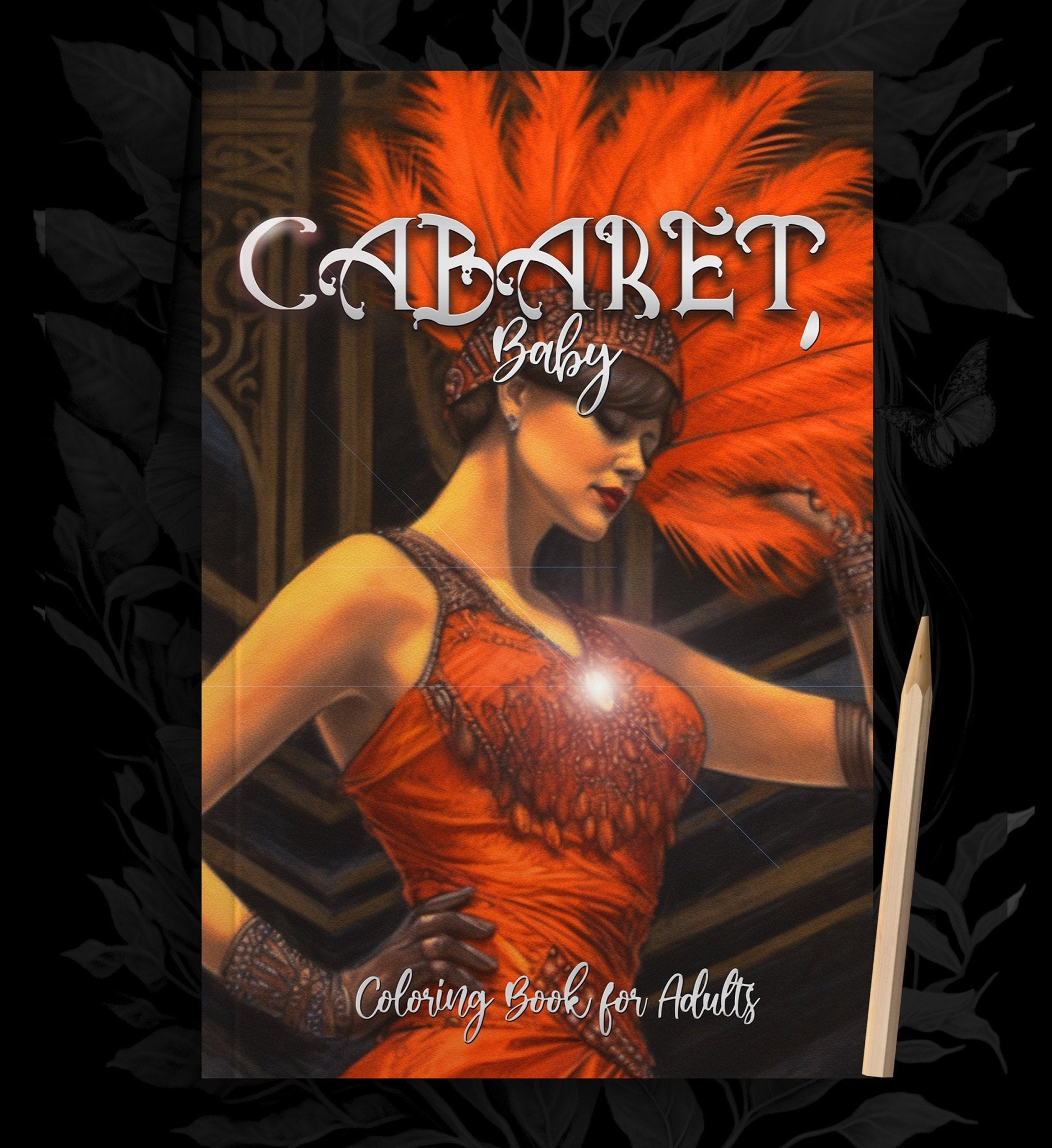 Cabaret Coloring Book Grayscale (Printbook) - Monsoon Publishing USA