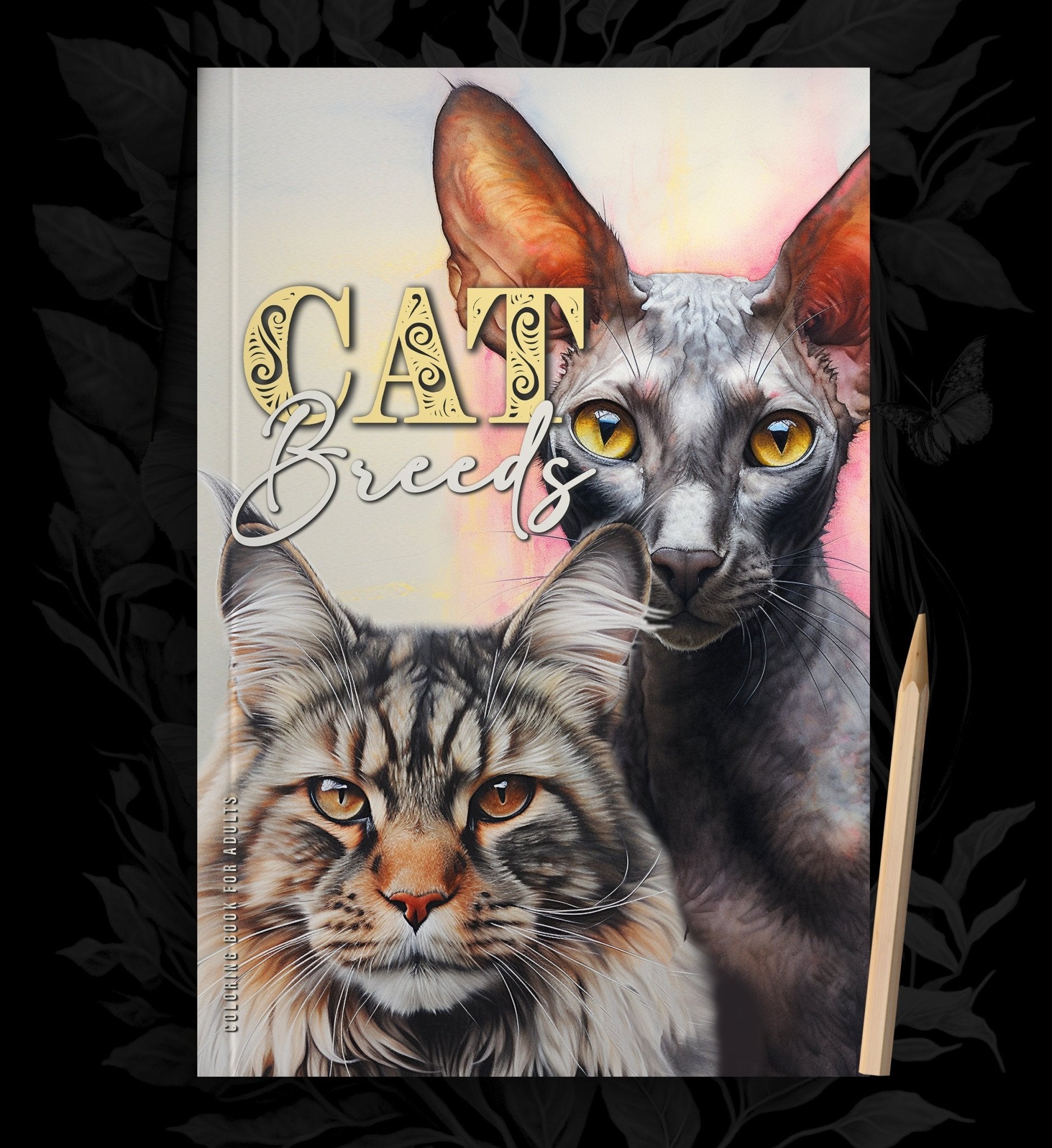 Cat Breeds Coloring Book (Printbook) - Monsoon Publishing USA