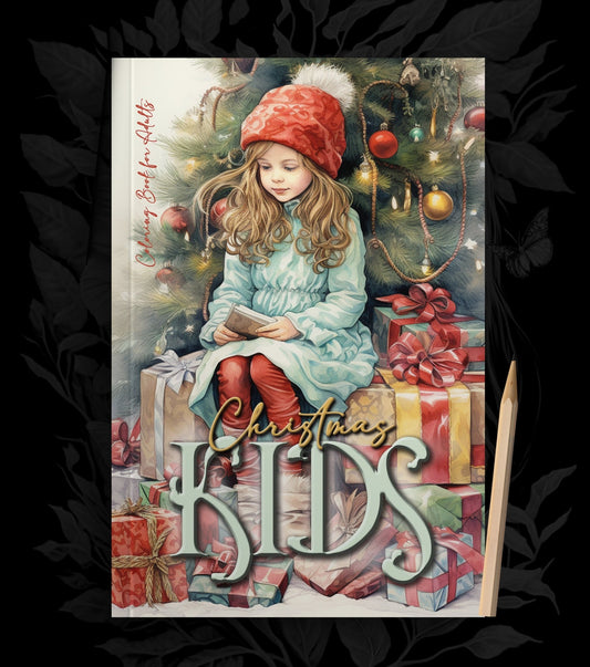 Christmas Kids Coloring Book for Adults (Printbook) - Monsoon Publishing USA