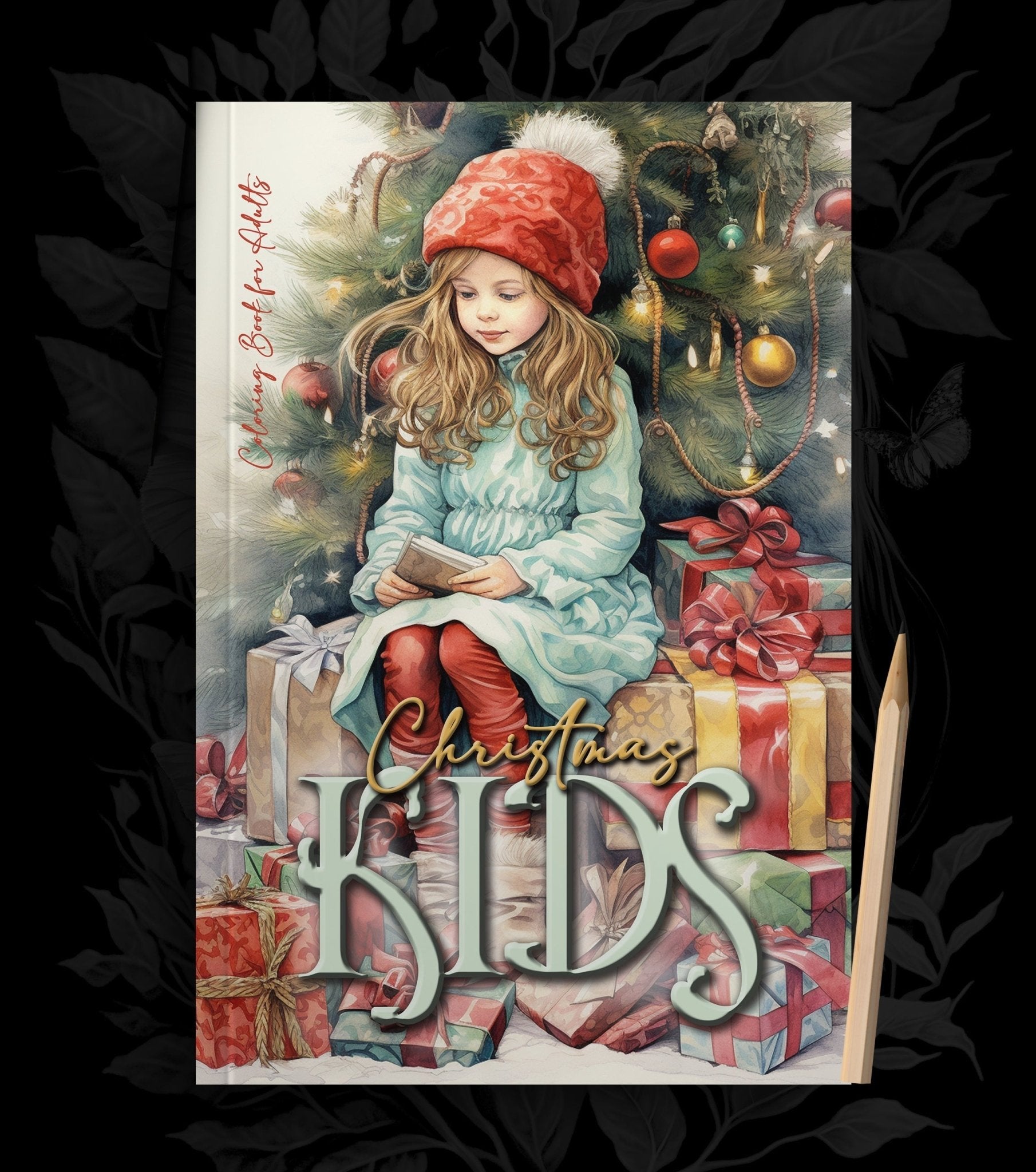 Christmas Kids Coloring Book Grayscale (Digital) - Monsoon Publishing USA