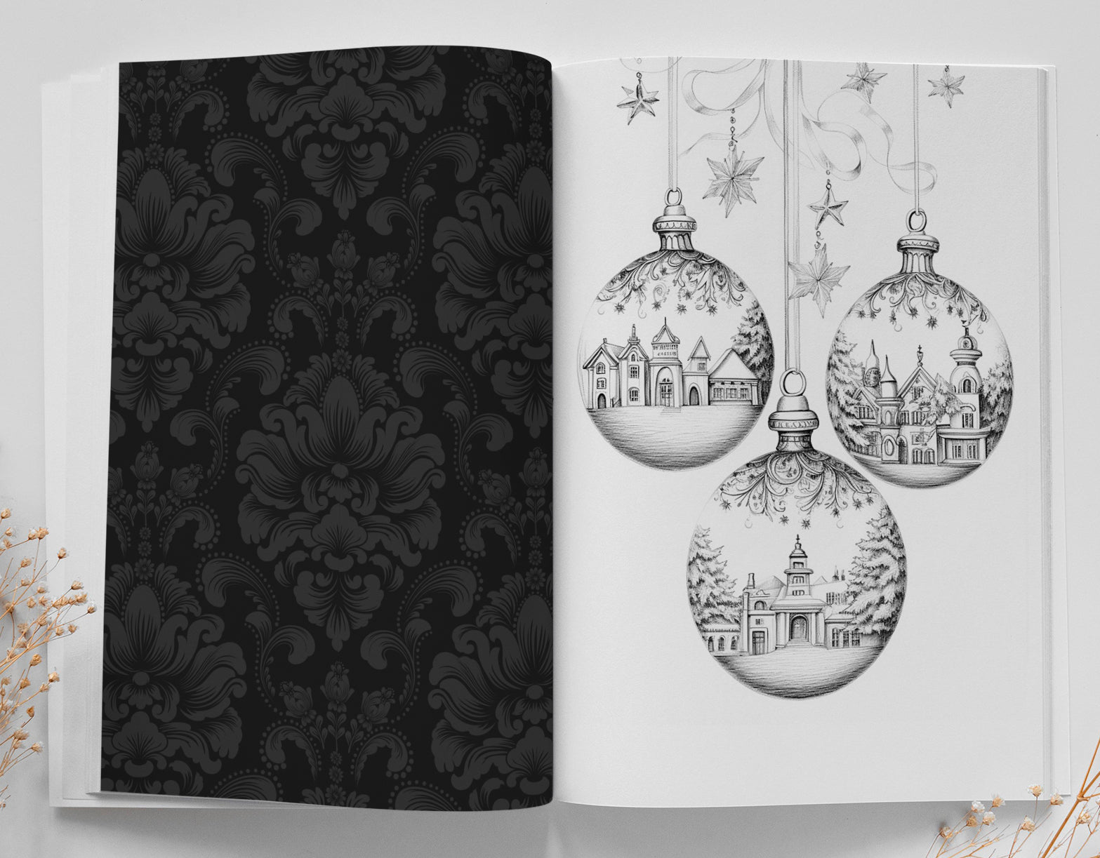 Christmas Tree Balls Coloring Book for Adults (Printbook) - Monsoon Publishing USA