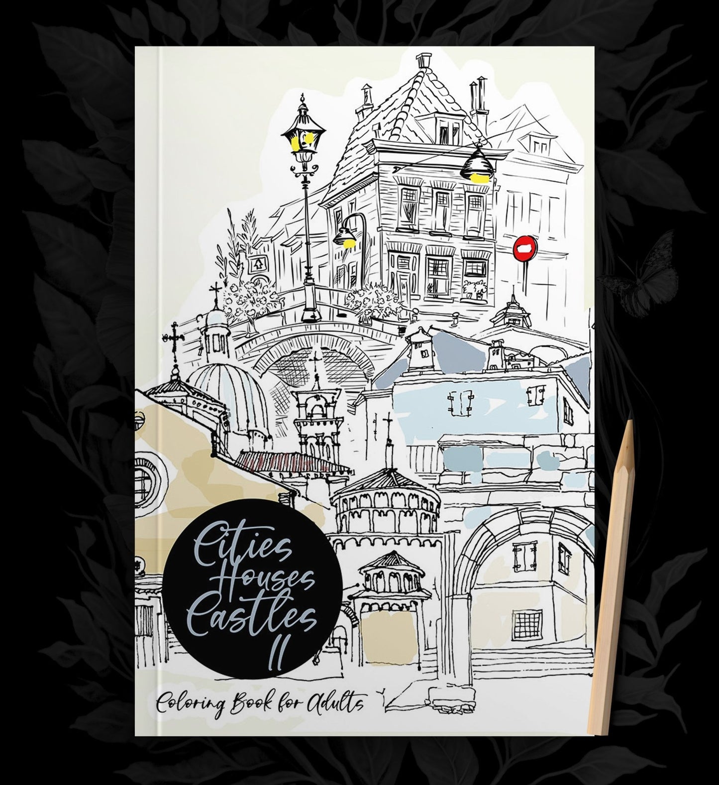 Cities Houses Castles Coloring Book 2 (Printbook) - Monsoon Publishing USA