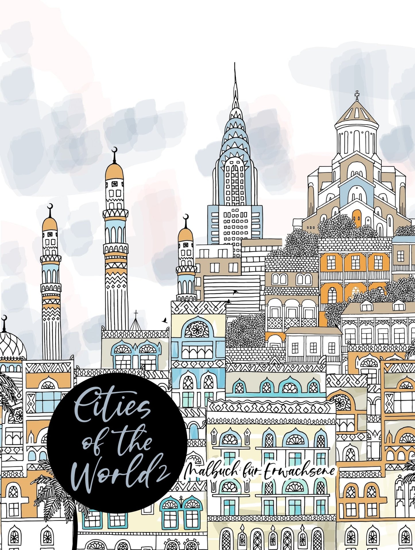 Cities of the World Coloring Book 2 (Digital) - Monsoon Publishing USA