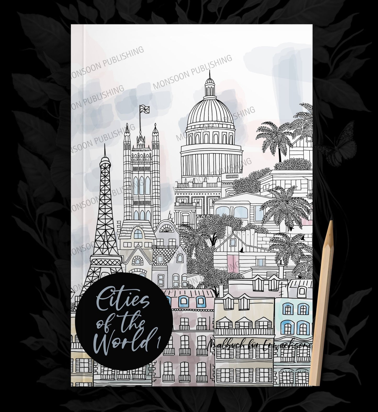 Cities of the World Coloring Book (Printbook) - Monsoon Publishing USA