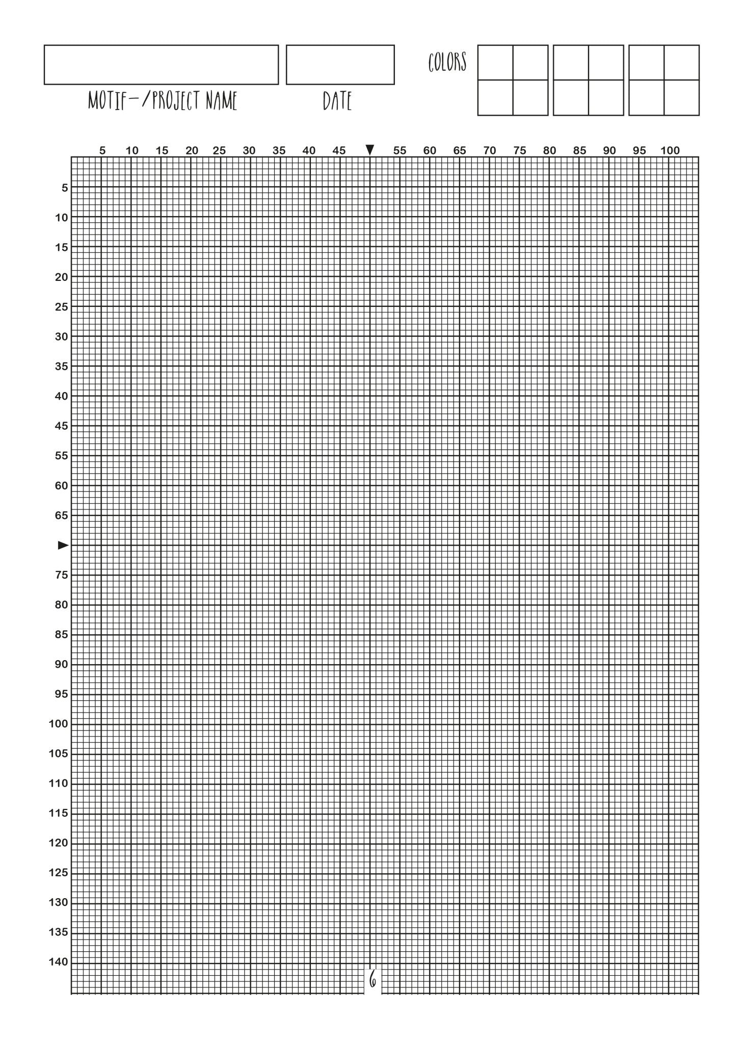 Cross Stitch Graph Paper Planner (Digital) - Monsoon Publishing USA