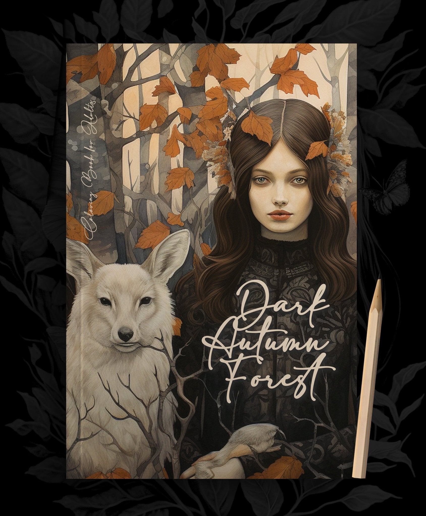 Dark Autumn Forest Coloring Book (Digital) - Monsoon Publishing USA