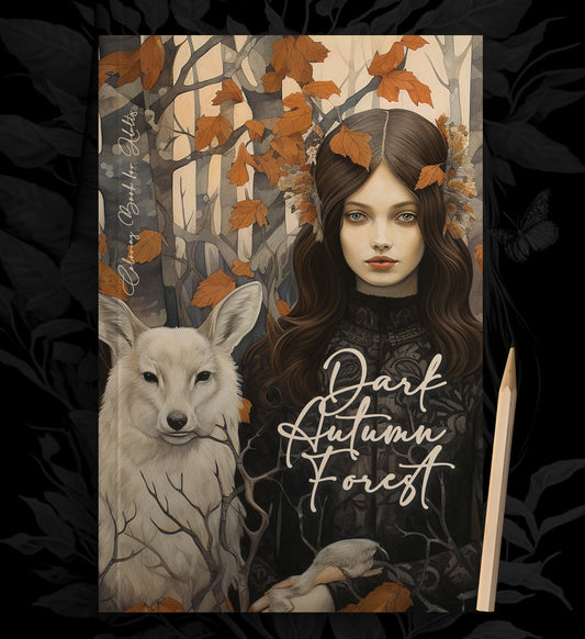 Dark Forest Autumn Coloring Book (Printbook) - Monsoon Publishing USA