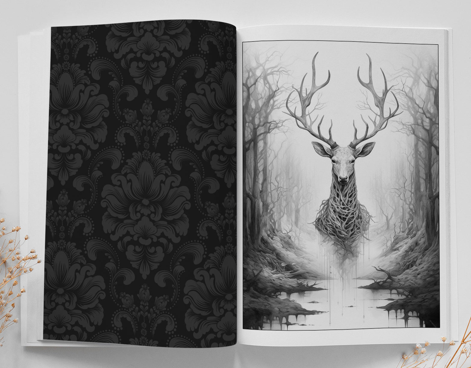 Deer Coloring Book (Printbook) - Monsoon Publishing USA