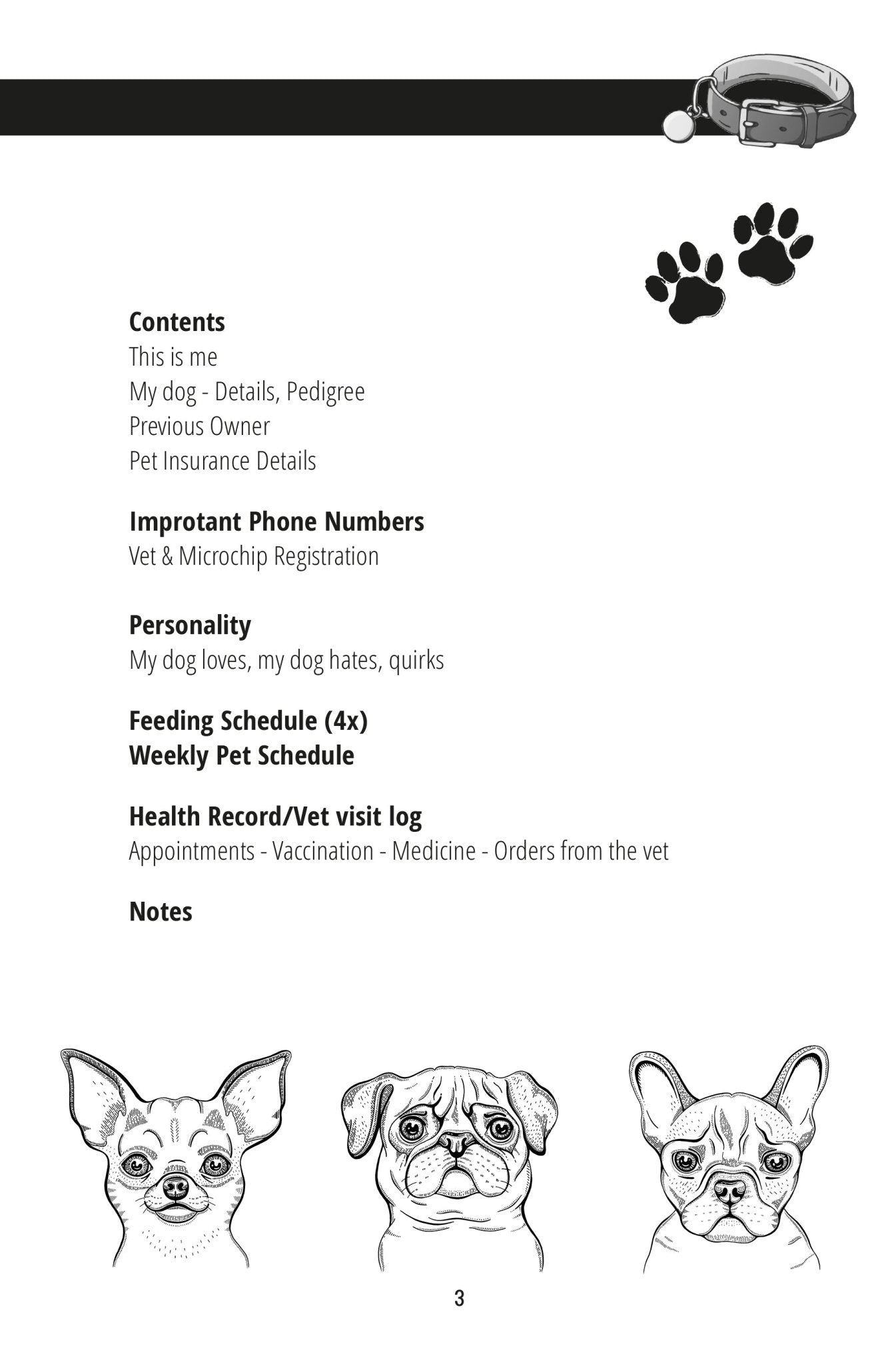 Dog Health Record (Digital) - Monsoon Publishing USA