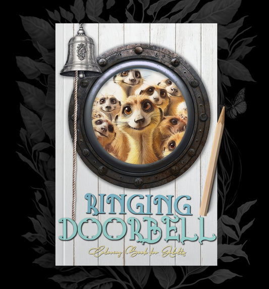 Doorbell Coloring Book Grayscale (Printbook) - Monsoon Publishing USA