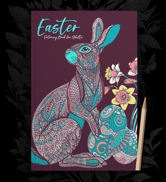 Easter Coloring Book Zentangle (Printbook) - Monsoon Publishing USA