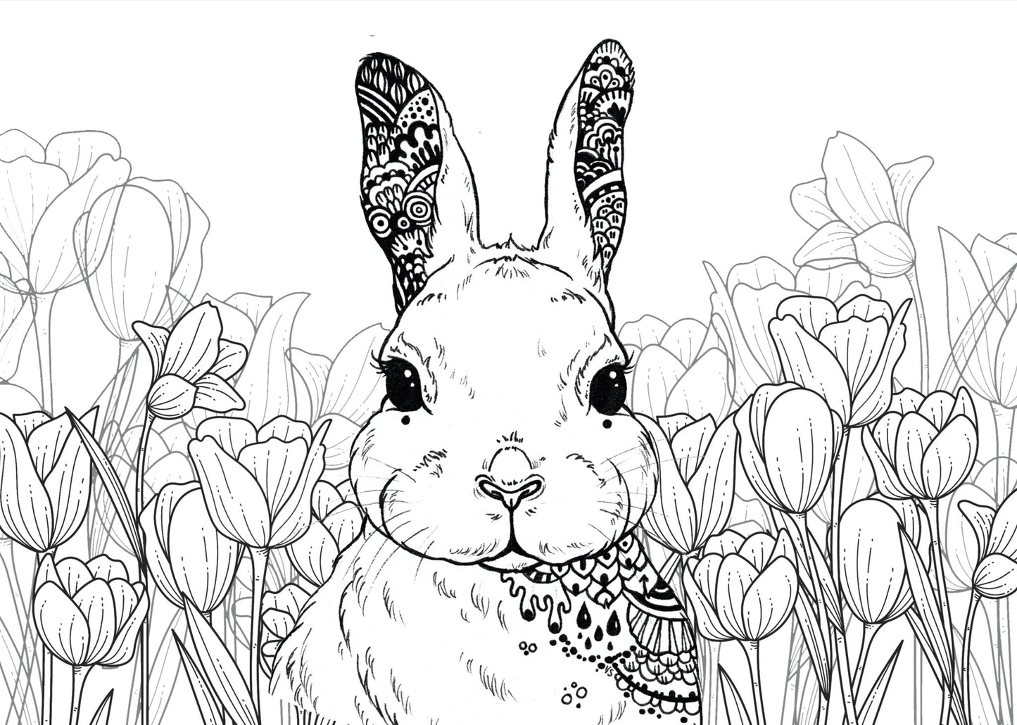 Easter Coloring Book Zentangle (Printbook) - Monsoon Publishing USA