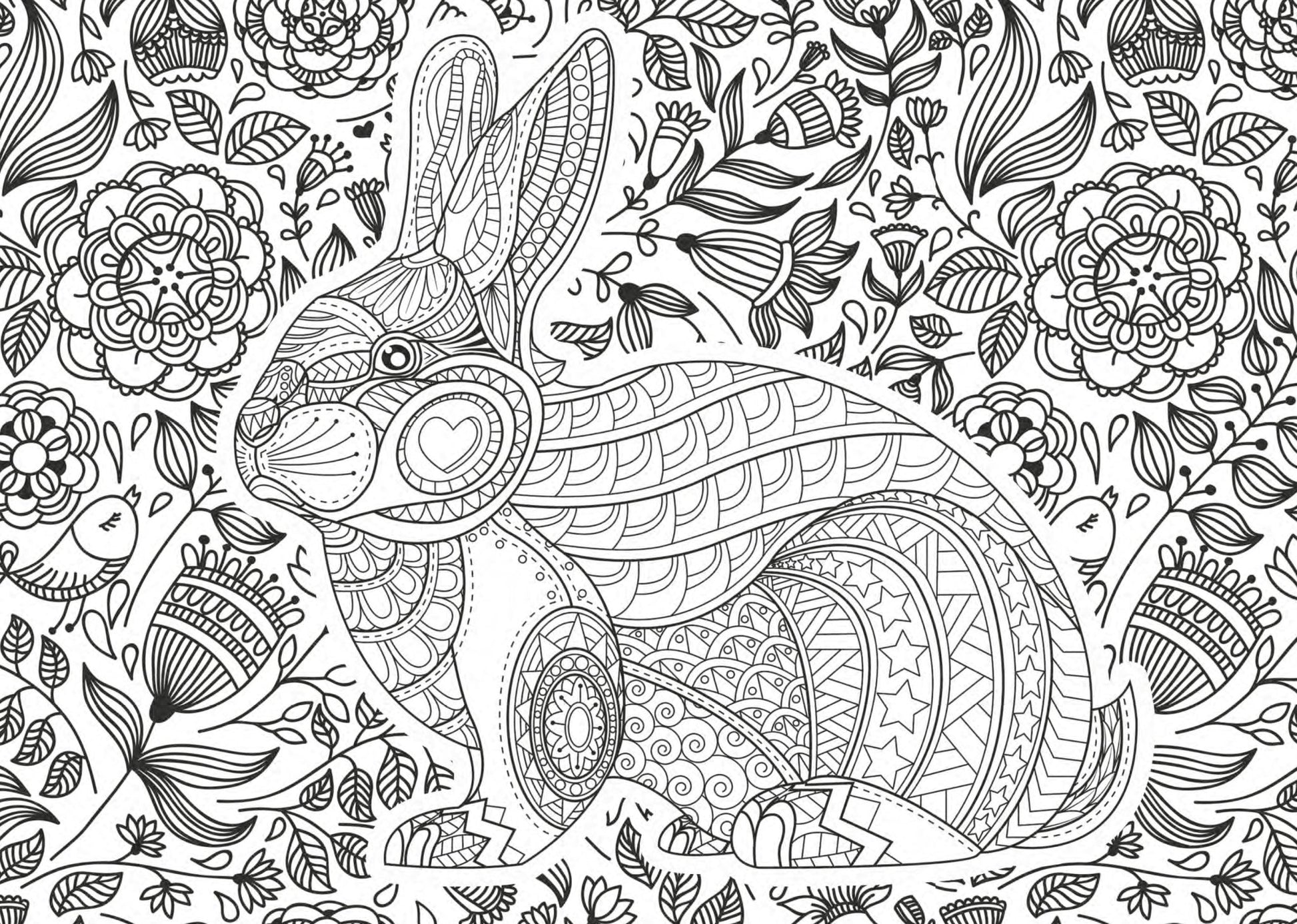 Easter Coloring Book Zentangle (Printbook) - Monsoon Publishing USA