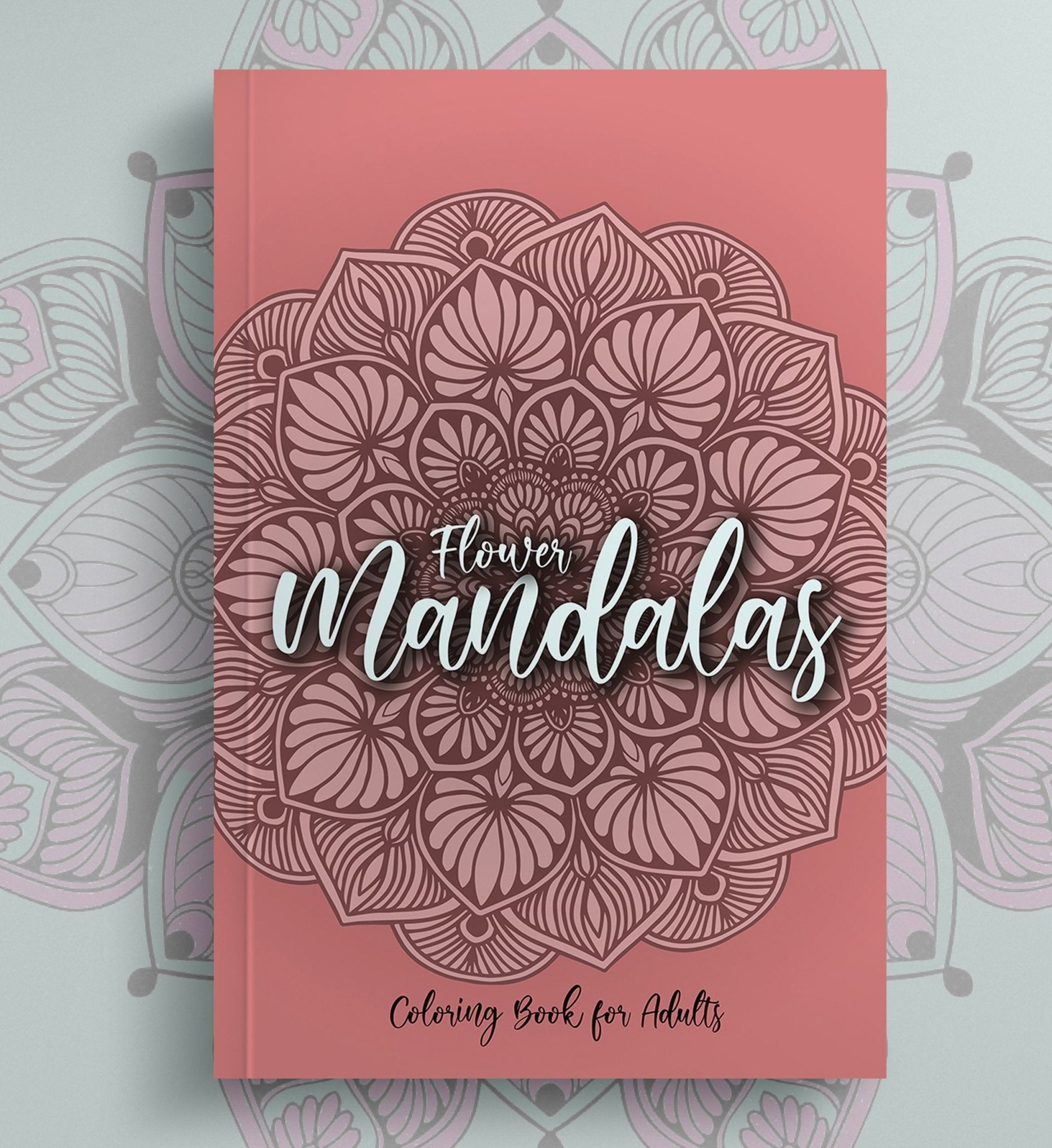 Flower Mandalas Coloring Book for Adults (Printbook) - Monsoon Publishing USA