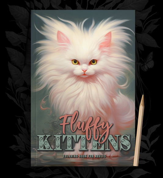 Fluffy Kittens Cat Coloring Book (Printbook) - Monsoon Publishing USA