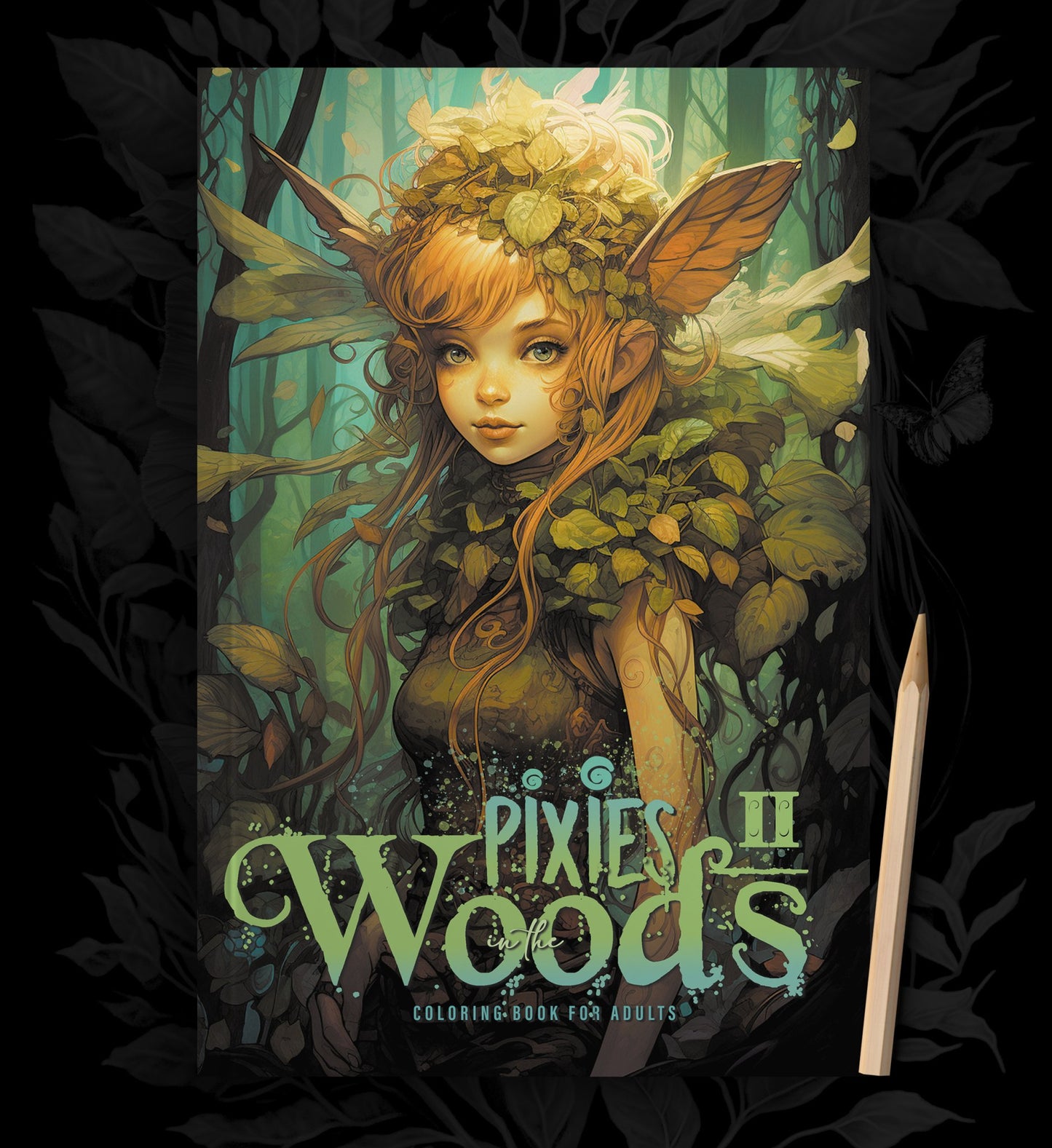 Pixies in the Woods Coloring Book 2 (Printbook)