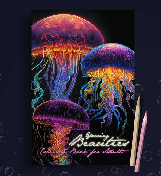Jellyfish Ocean Coloring Book (Printbook) - Monsoon Publishing USA