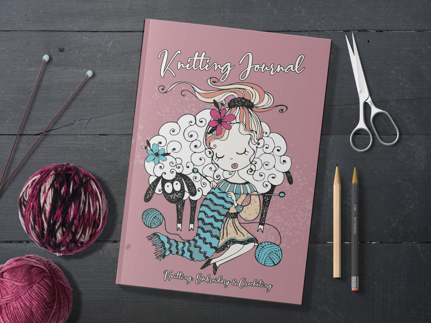 Knitting Embroidery Graph Paper Logbook (Digital) - Monsoon Publishing USA