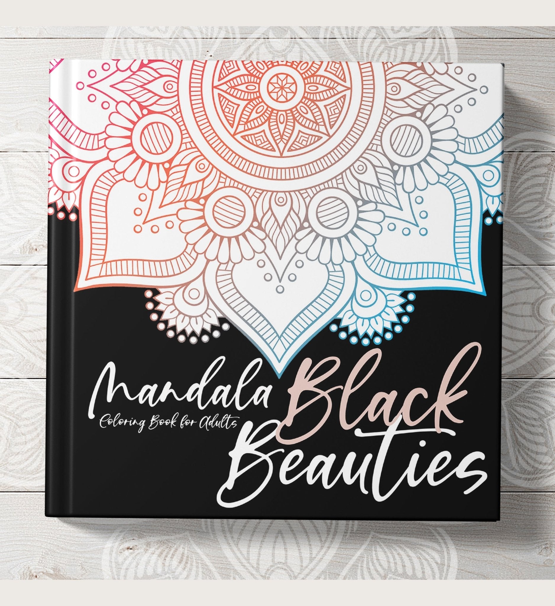 Mandala Coloring Book Black Background (Printbook) - Monsoon Publishing USA