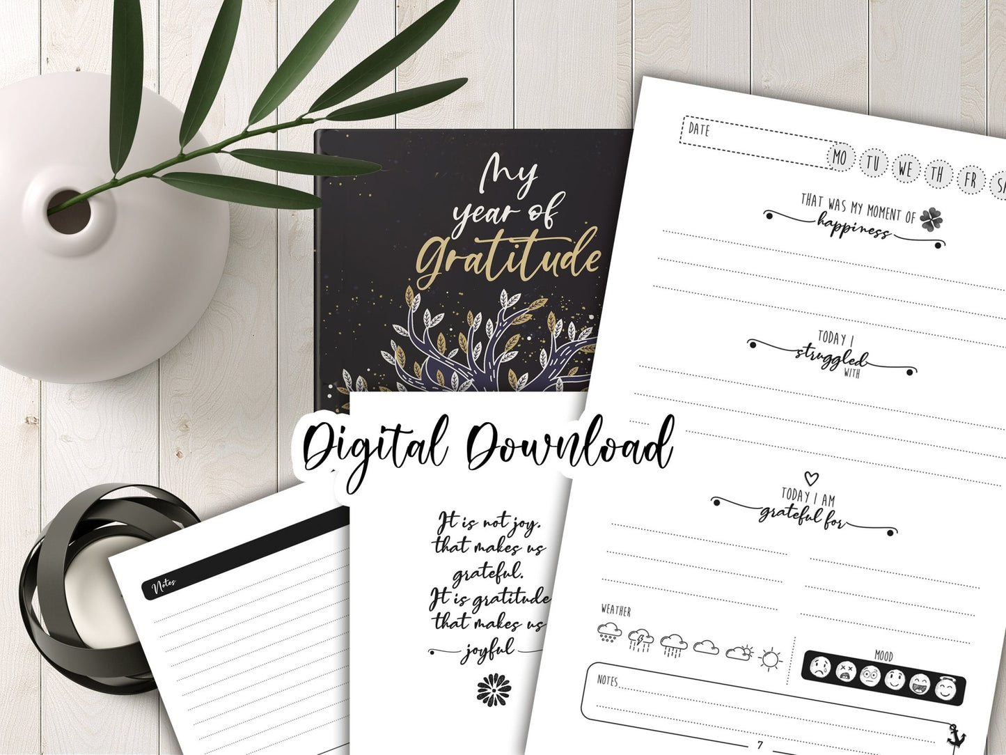 My Year of Gratitude Journal (Digital) - Monsoon Publishing USA