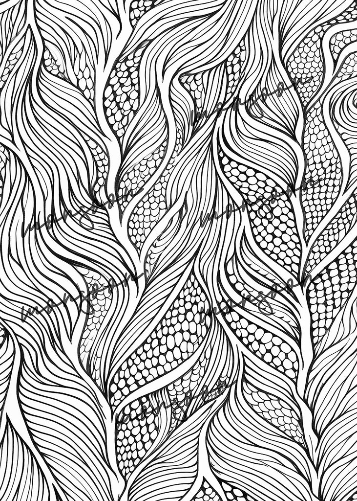 MAGICAL PATTERNS Calming Zentangle Coloring Book For Adults: Relaxing  Mindful Anti Anxiety Anti Stress Coloring Book Art Therapy Meditation  (Paperback)