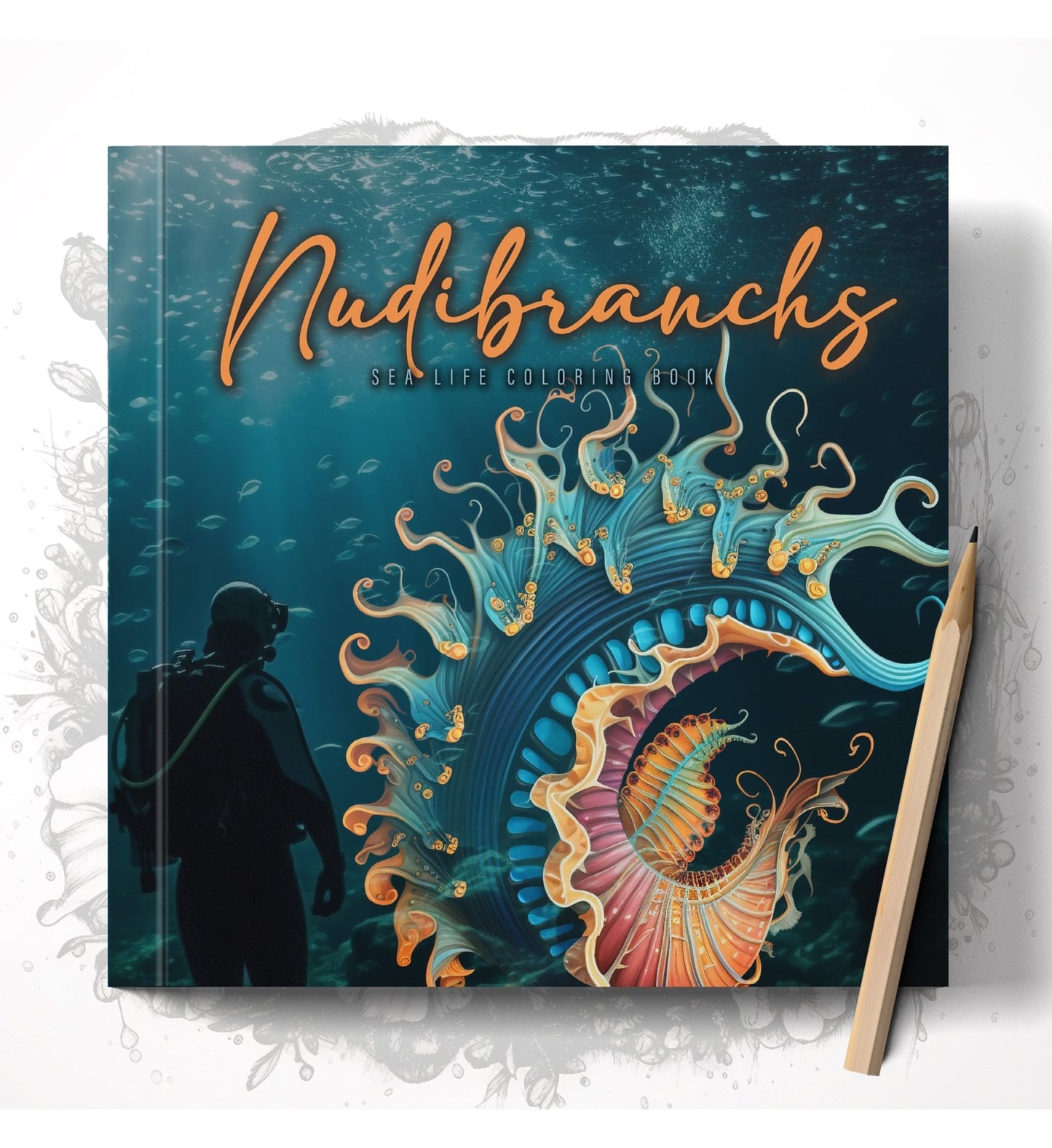 Nudibranchs Coloring Book Ocean (Printbook) - Monsoon Publishing USA