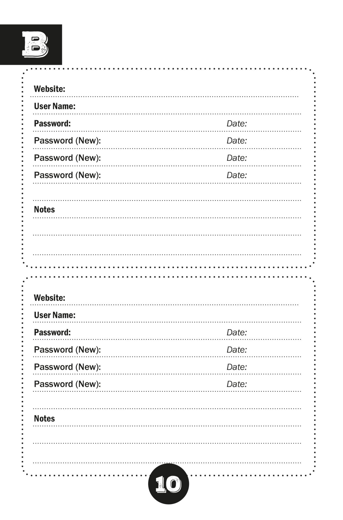 Password Organizer I came, saw & forgot (Digital) - Monsoon Publishing USA