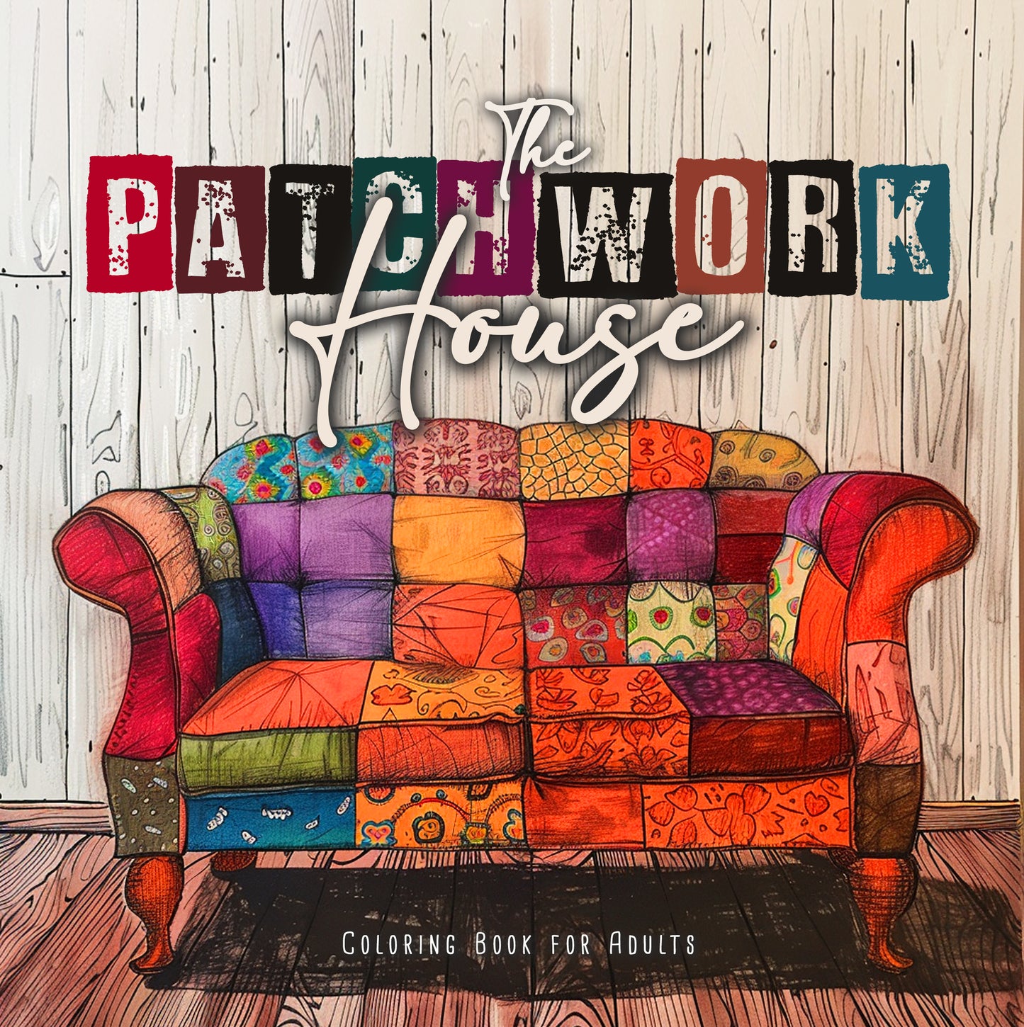 Patchwork House Coloring Book (Printbook)