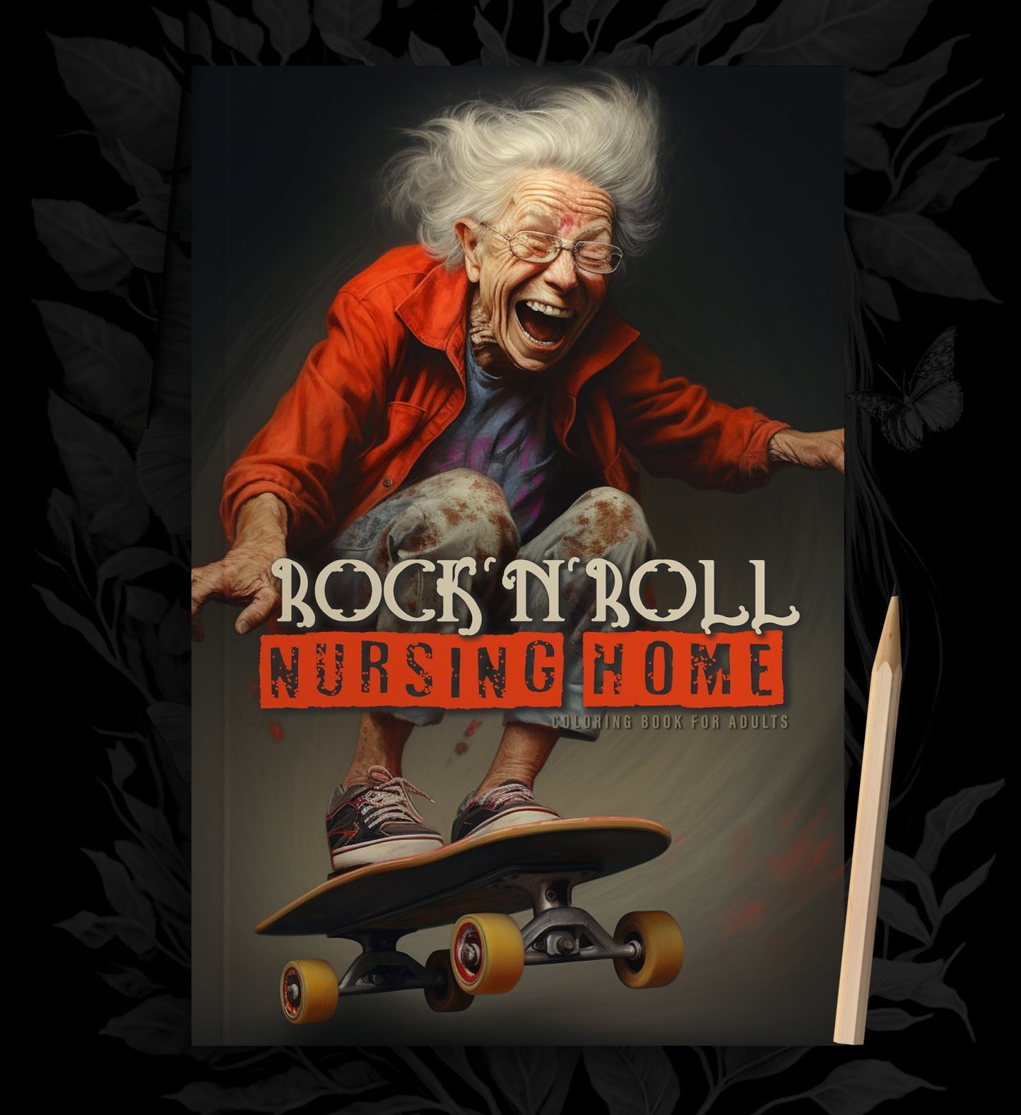Rock n Roll Nursing Home Coloring Book (Printbook) - Monsoon Publishing USA