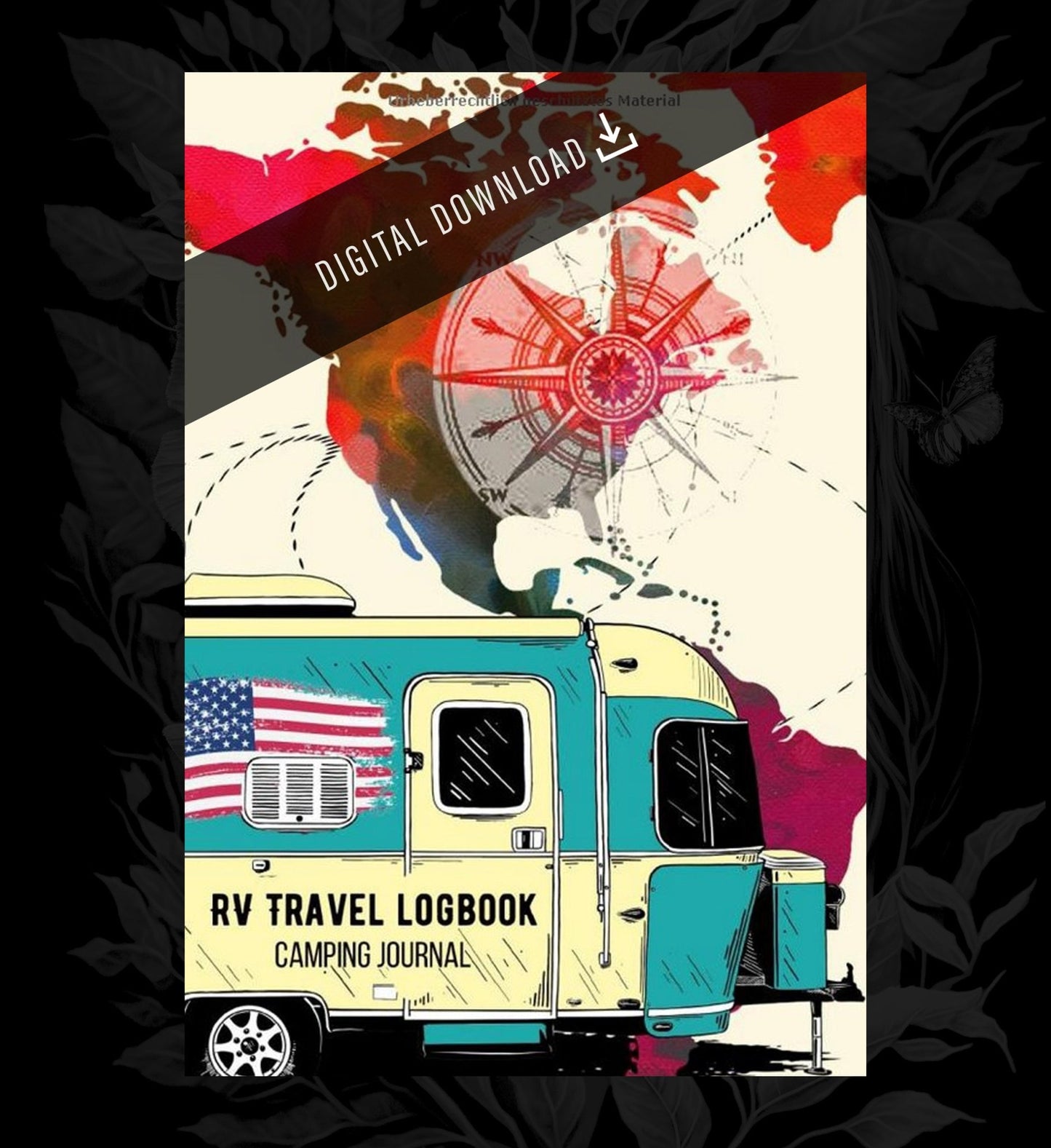 RV Travel Camping Logbook (Digital) - Monsoon Publishing USA