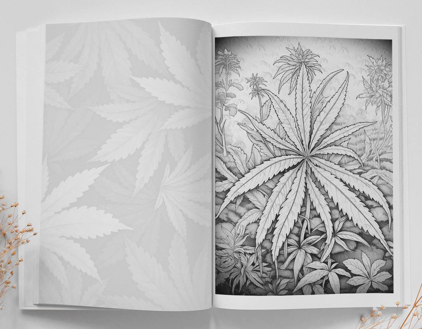 Stoner Coloring Book for Adults Grayscale (Digital) - Monsoon Publishing USA