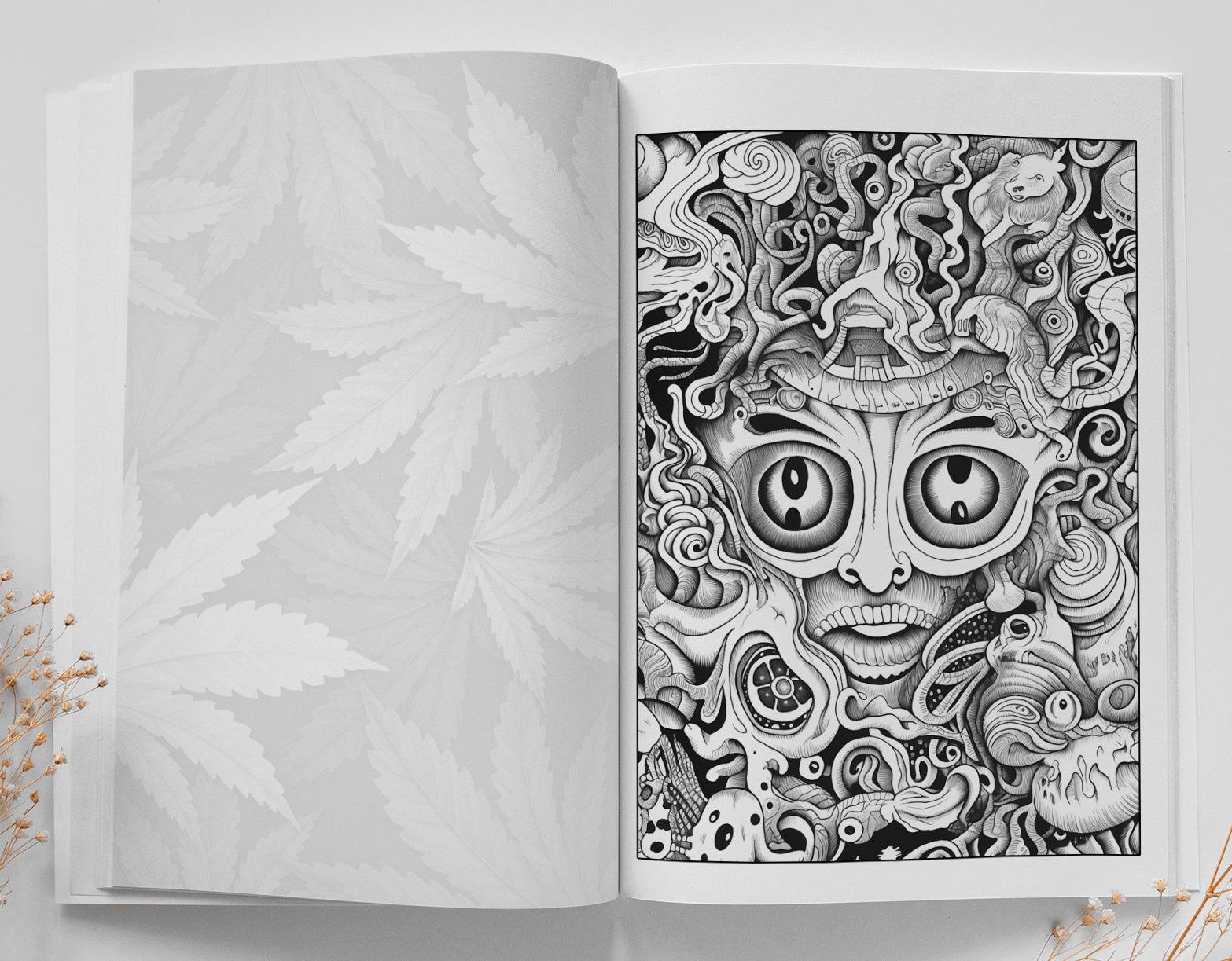 Stoner Coloring Book for Adults (Printbook) - Monsoon Publishing USA