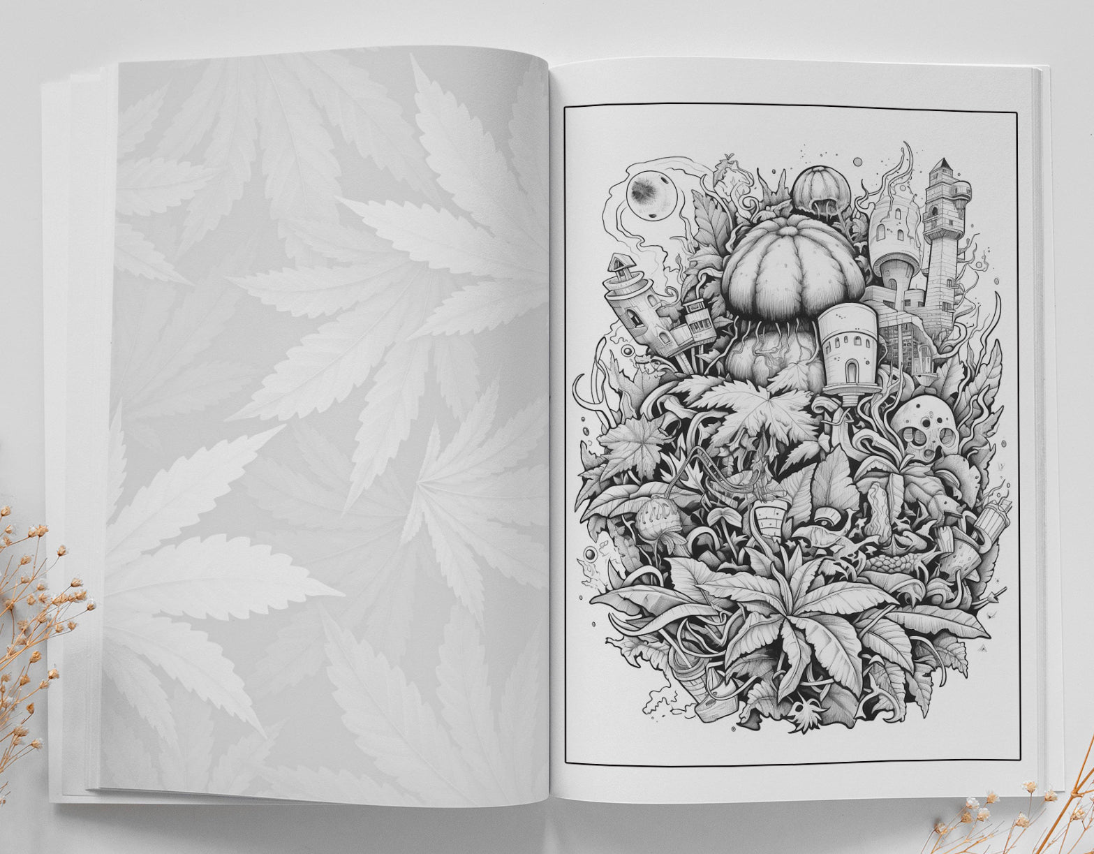 Stoner Coloring Book for Adults (Printbook) - Monsoon Publishing USA