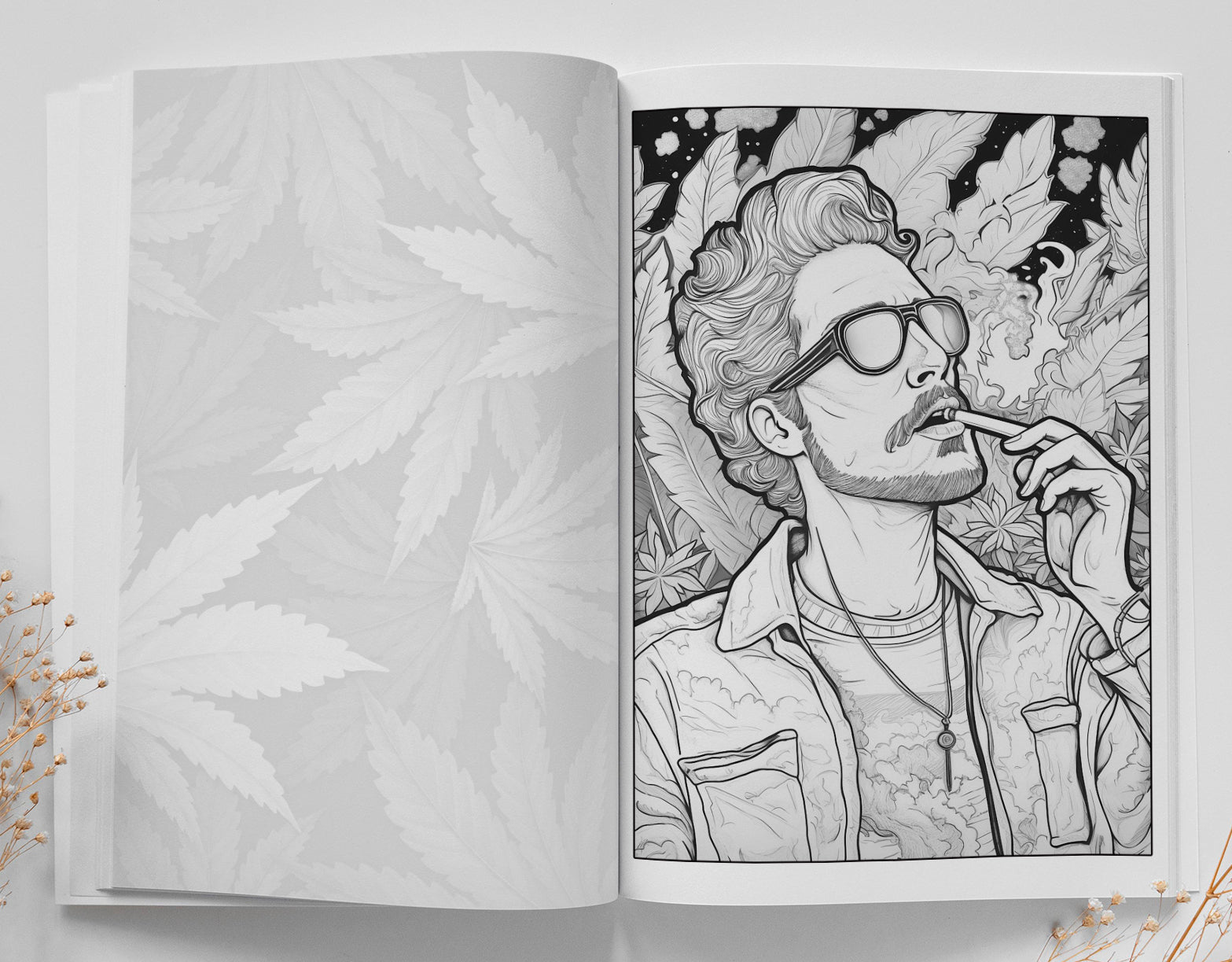 Stoner Coloring Book for Adults (Printbook) - Monsoon Publishing USA