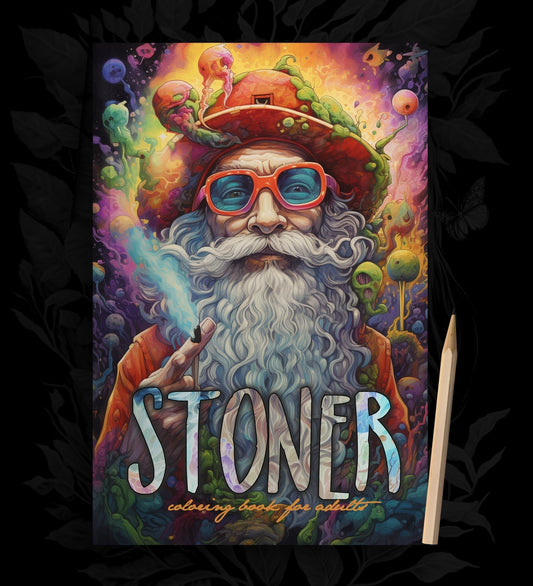 Stoner Coloring Book for Adults (Printbook) - Monsoon Publishing USA
