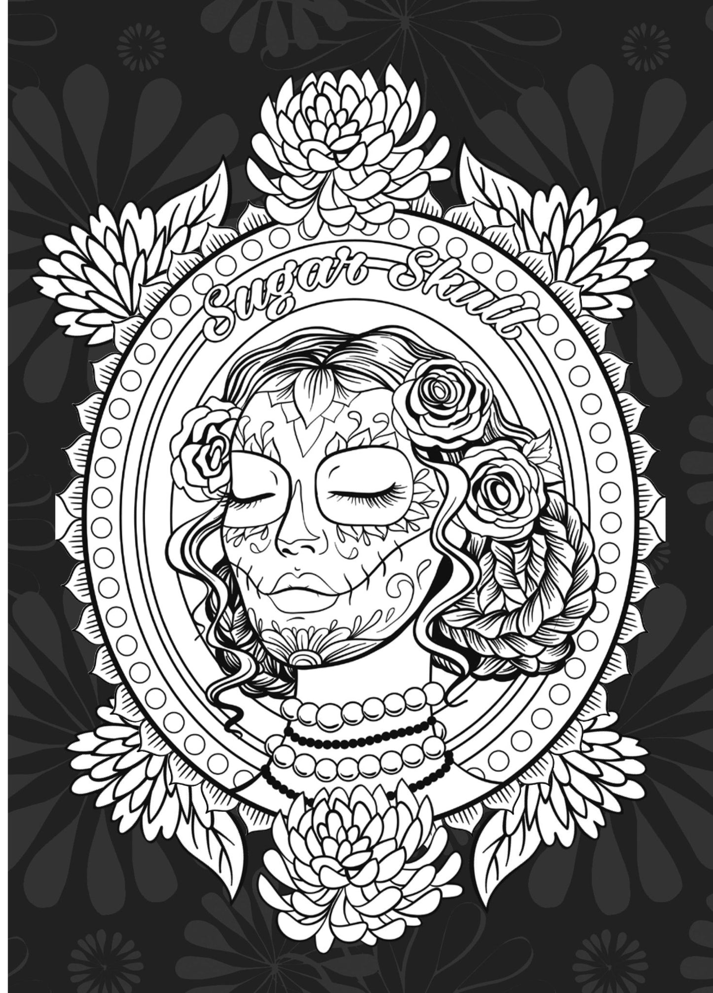 Sugar Skulls Coloring Book for Adults (Printbook) - Monsoon Publishing USA